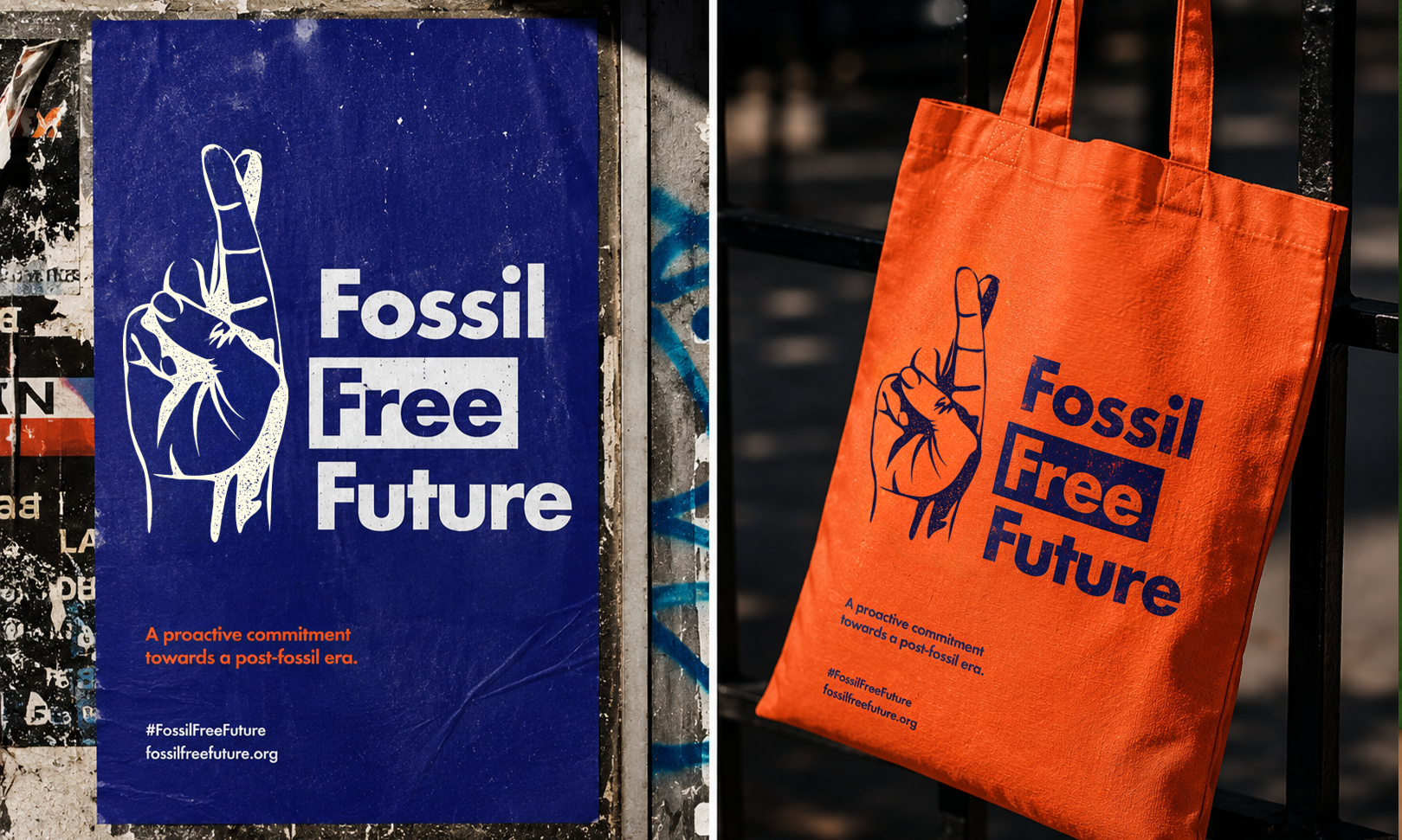 Street Campaign — Poster and Tote Bag