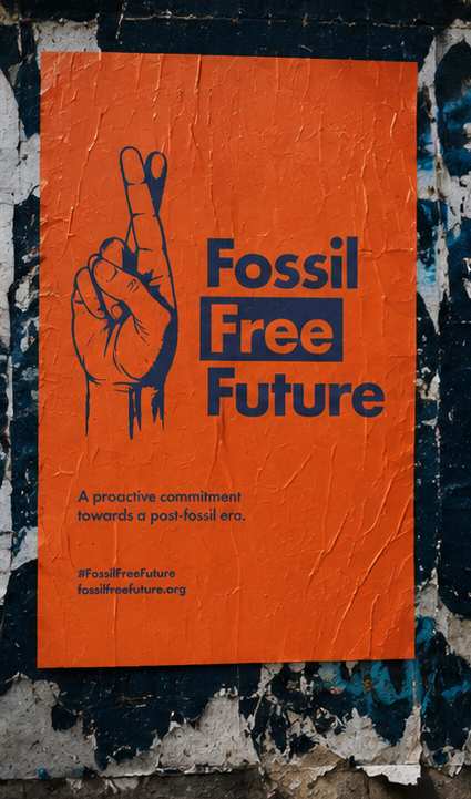 Fossil Fuel campaign identity